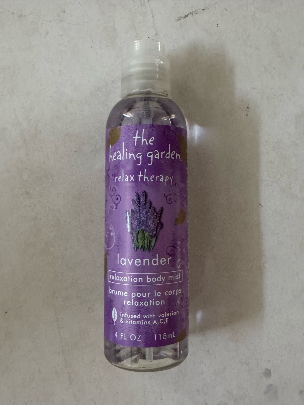 Lavender Relaxation Body Mist - Purple